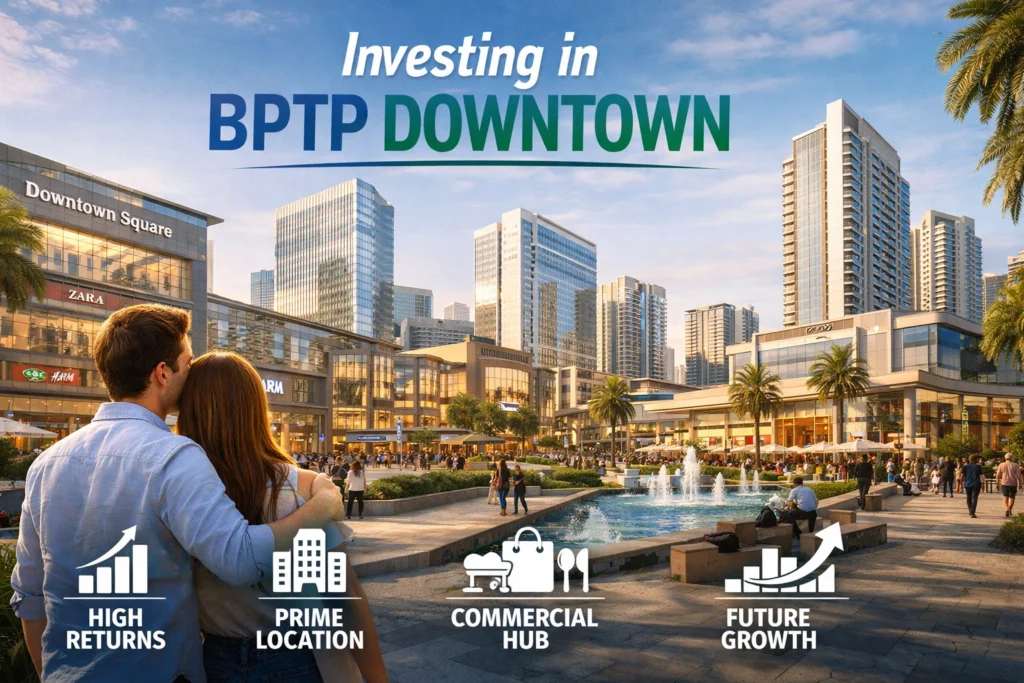 benefit of investing in BPTP Downtown 66 Gurgaon